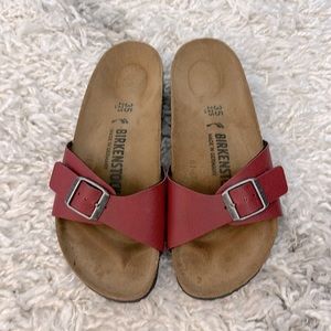 Birkenstock Madrid sandal red